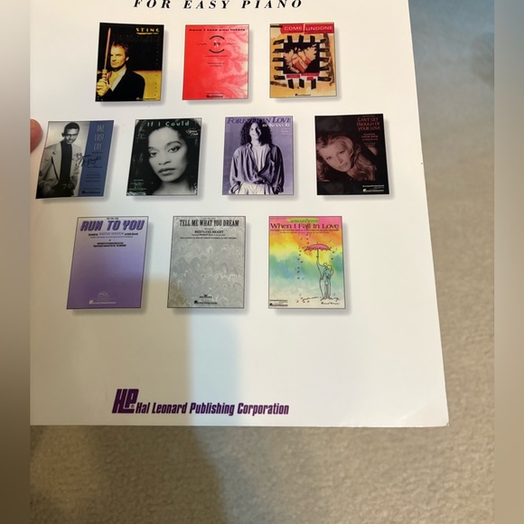 Sheet Music 10 Top Hits for Easy Piano For Beginners No Markings - Picture 4 of 8